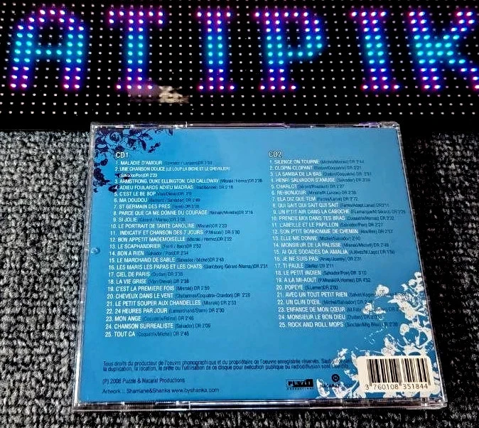 🎩 Cd Henri Salvador - Onvergetelijk - Zijn 50 Grootste Nummers 🎶 – photo 2